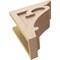 Ekena Millwork 6"W x 12"D x 12"H Classic Mayflower Rough Cedar Woodgrain TimberThane Corbel, Primed Tan CORUR06X12X12MAYRCPR - alternate 3